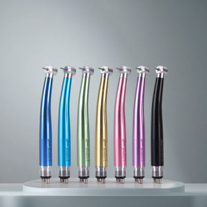 High-Speed Tandheelkundig Handstuk Met 2-gaats Drukknop Elektrische Turbine Kleurrijke Afwerking-Gemaakt Van Duurzaam Metaal - Product Image 1