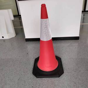Hồng Kiều chất lượng tốt 1m 100cm chiều cao PE an toàn giao thông nón nhựa kiểm soát giao thông cảnh báo nón đường nón - Product Image 6