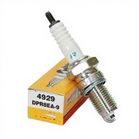 Bougies d'allumage pour moto à essence NGK de haute qualité, nouvelles, haute performance, 12 mm DPR8EA-9
