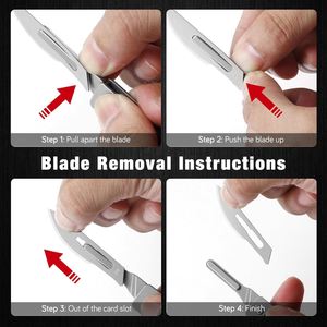 DIY Handicraft Carving Interchangeable Blades Versatile EDC <b>Tool</b> Folding Pocket Knife for Precision Cutting <b>Crafting</b> - Product Image 3