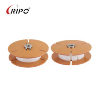 Molde de bobinado automático de bobinas huecas RIPO de 120 mm con cabezal de bucle para máquina de rebobinado, 220V/380V, capacidad de 300-1000 m/min, potencia de 2.2KW
