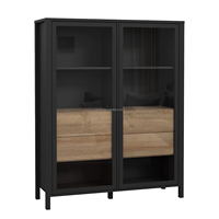 Armoire moderne de luxe en bois à double porte, 4 tiroirs, gain de place, grande capacité, pour salon, chambre, bar à domicile, hôpital, villa, hôtel
