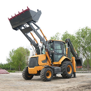 รถตักล้อยางตักดินขนาดเล็ก ขับเคลื่อน 4 ล้อ พร้อมเครื่องยนต์ CE EPA จัดส่งฟรี มีจำหน่าย - Product Image 2