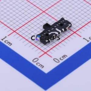 SSAG330400 Slide Switch SMD Switch Single Pole Three Throw Rectangle Pin Header SMD Tab 4.5mm - Product Image 2
