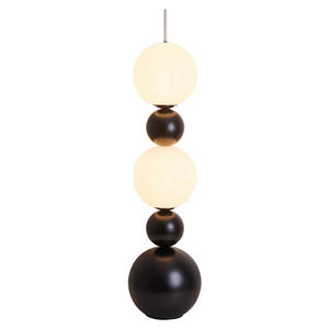 Lampe sur pied en fer en forme de gourde vintage de designer italien, style <span class=keywords><strong>Bauhaus</strong></span>, pour salon, chambre à coucher, canapé, côté canapé - Product Image 5