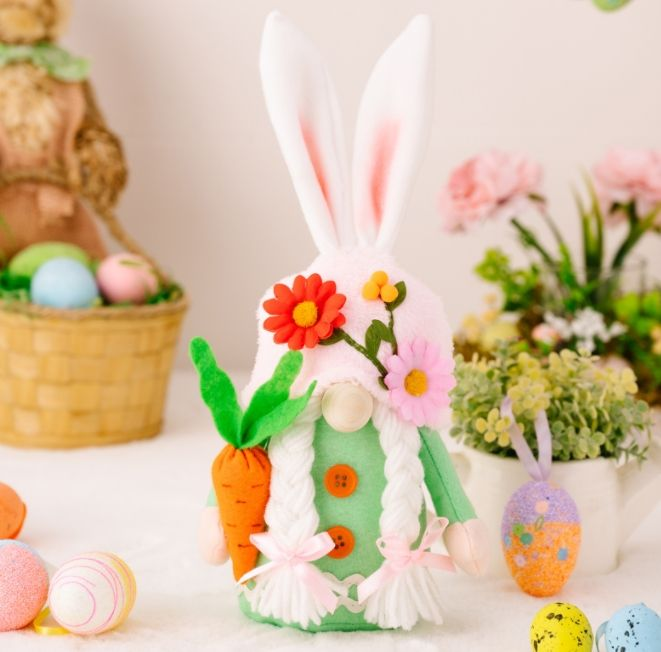 D2-12 Easter Backpack Plush Doll Girl's Style