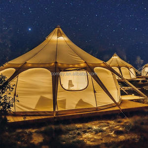 Tenda per esterni <span class=keywords><strong>Glamping</strong></span> di lusso in cotone 4 stagioni 4m 5m 6m tenda per osservare le stelle - Product Image 3