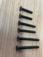 Vis pour plancher de remorque, tête plate, type F, entraînement Torx, vis pour plancher, six lobes, vis pour sous-plancher, type F, phosphate noir