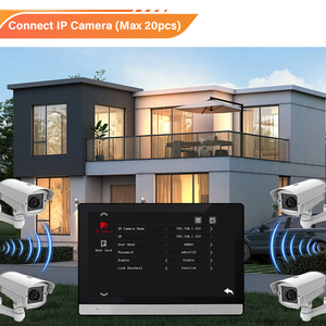 <span class=keywords><strong>Interphone</strong></span> vidéo IP <span class=keywords><strong>moderne</strong></span> avec écran tactile IPS 7 pouces, multilingue, HD 1024*600, étanche - Product Image 6