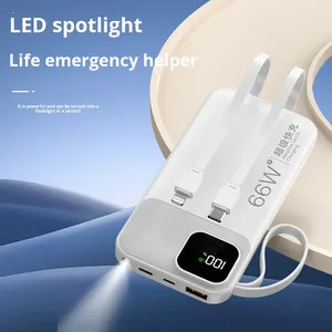 Batería Externa Mini de Carga Rápida con Logotipo Personalizado, Certificación 3C, 10000 o 20000 mAh, de Fábrica China, para Regalos Corporativos - Product Image 4