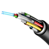 Câble HDMI 2.1 8K 48 Gbps, câble optique actif AOC, 4 cœurs, fibre optique OM3, cordon HDMI avec puce en silicium allemande pour jeux vidéo et téléviseurs