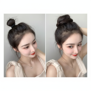 Fasce di capelli da donna con filo di ferro sollevato pacca di capelli e frattaglie - Product Image 1