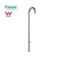 Frascio Acier Inoxydable Vente Chaude Colonne De Douche Autoportante Usine En Gros Sans Plomb Douche Extérieure