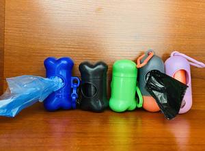 Sacs à déjections pour animaux de compagnie robustes et portables, étanches, faciles à déchirer, écologiques, en matériau EPI pour chiens et chats - Product Image 4