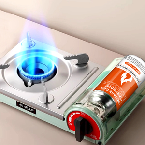 غاز محمول للمطبخ بسعر المصنع، عبوة 500 مل للاستخدام المنزلي، موقد غاز أحادي للنزهات يعمل بغاز البوتان - Product Image 6