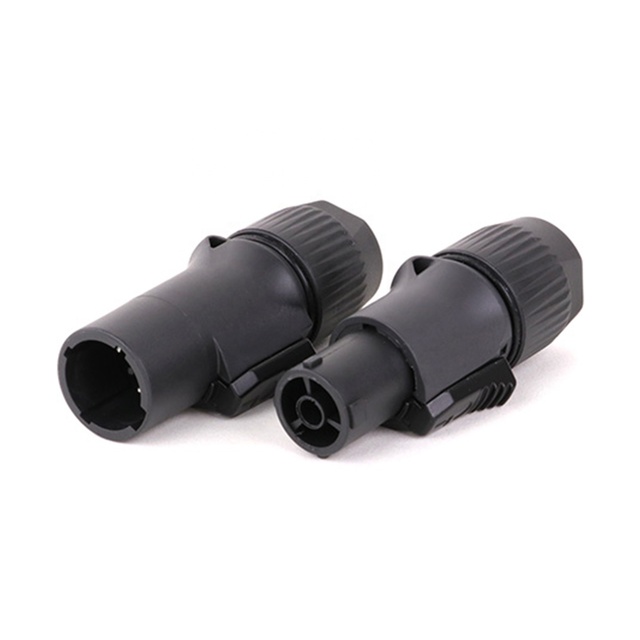 PowerCON True One Cable Connector NAC3FX-W NAC3MX-W Copper Pins ABS 250V 20A IP65 Grade Waterproof Lockable Powercon Connector