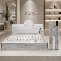 Parfum en spray 35ml pour Lui et Elle, flacon haut en porcelaine blanche, carton de vente au détail, parfum longue durée pour anniversaire et soirée romantique