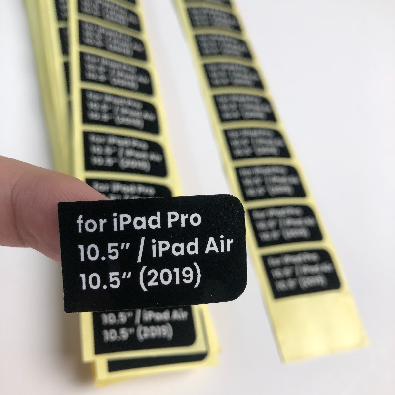 Высококачественные водонепроницаемые самоклеящиеся этикетки из ПВХ с индивидуальным принтом для телефона