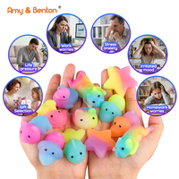 Jouets Squishy en Gros, Dégradé Ombré Kawaii, Anti-Stress, Sensoriels, Fidget, Cadeaux de Fête, Sachets Surprise pour la Vente en Gros