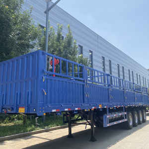 Semirremolque de Acero de Tres Ejes con Capacidad de Carga de 5001-10000 kg, Tamaño 9.5x2.5x3.5m para Transporte de Carga y Ganado - Product Image 1