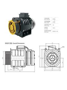 Prezzo basso Gearless ascensore motore ascensore macchina di trazione per la vendita - Product Image 6