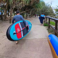Haute qualité personnalisé OEM Stand Up Paddle Board gonflable ISUP Paddleboard prix de gros Suifing Board pour le voyage