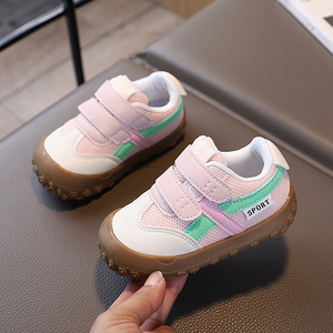 <span class=keywords><strong>Zapatillas</strong></span> Deportivas para <span class=keywords><strong>Niñas</strong></span>, Primavera-Otoño, con Cierre de <span class=keywords><strong>Velcro</strong></span> en el Tobillo, Malla y Suela de TPR, Tallas Pequeñas y Medianas - Product Image 2