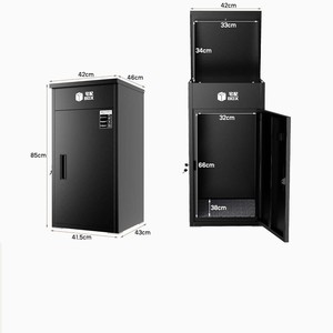 Boîte <span class=keywords><strong>aux</strong></span> <span class=keywords><strong>lettres</strong></span> extérieure en acier inoxydable imperméable, design démontable personnalisé en gros, boîte à <span class=keywords><strong>colis</strong></span>, antivol, boîte <span class=keywords><strong>aux</strong></span> <span class=keywords><strong>lettres</strong></span> autoportante - Product Image 2