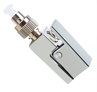 Adaptateur de fibre optique carré FC, connecteur rapide pour cordon de brassage à fibre nue