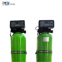 Système automatique de traitement de l'eau d'adoucissement de vanne 2 tonnes de débit d'eau Équipement commercial d'adoucissement de l'eau