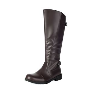 YL6156 Fashion Top Quality Waterproof New Polo <strong>Men</strong> Horse Riding Leather Long Zipper Riding Leather <strong>Boots</strong> <strong>Tall</strong> <strong>Boot</strong> - Product Image 3