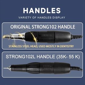 2029 reemplazo Original OEM 65W Powful 35000RPM Strong 90 con 102 pieza de mano cepillada E File Nail Drill Machine - Product Image 4