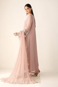 Costume shalwar kameez pakistanais moderne pour femmes, vêtements ethniques, dentelle en cristal, broderie à la main, longueur au sol - Product Image 6