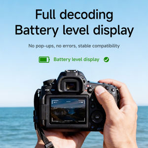 แบตเตอรี่ทดแทน BLN-1D TC สำหรับกล้อง <span class=keywords><strong>Olympus</strong></span> <span class=keywords><strong>OM</strong></span> D E M1 E M5 พร้อมการชาร์จแบบ Type C ความจุ 1210mAh 7.4V Li-Ion - Product Image 3