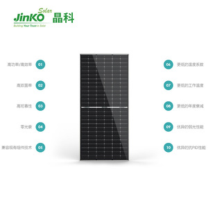 <b>Jinko</b> Solar Panel 610W N-Type 182mmx182mm Monocrystalline Bifacial Photovoltaic <b>Module</b> - Product Image 5