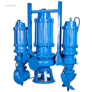 Bomba Sumergible Eléctrica Grande ZJQ para Lodos - Mezcladora de Succión de Arena para Minería y Dragado de Ríos - Product Image 4