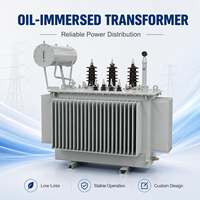Transformateur de distribution à huile de 50 kVA à 500 kVA, 10 kV, 11 kV, 20 kV, 22 kV vers 400 V, transformateur abaisseur de tension industriel
