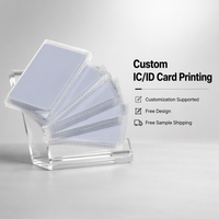 868/956 MHz UHF RFID PVC Waterproof Passive Card with Long-Range for Access Control Parking Management & Asset Tracking