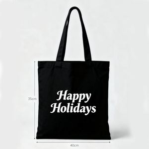 Custom Large Capacity Cotton <b>Canvas</b> Tote Shoulder Bag Reusable <b>Shopper</b> Bags for Women - Product Image 1