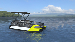 เรือพอนทูนพลังงานใหม่สำหรับตกปลา กีฬา และสันทนาการ - Product Image 3