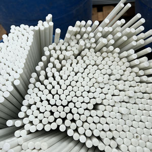 高強度天然色ガラス繊維棒フレキシブルラウンドスティックガラス繊維ステーク固体切削加工サービス - Product Image 4