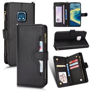 Étui en cuir PU avec fermeture éclair pour téléphone <span class=keywords><strong>Nokia</strong></span> <span class=keywords><strong>XR20</strong></span> - Product Image 1