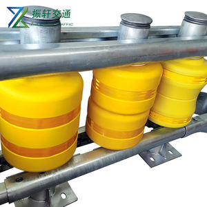 Barriera di sicurezza del rullo Guardrail di traffico per autostrada durevole PE EVA acciaio materiale metallico per la barriera stradale - Product Image 6