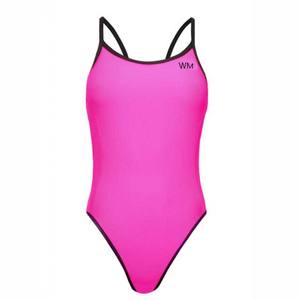 Traje de baño de una pieza para entrenamiento, de tela PBT, rendimiento acuático, de carreras, 300 Uds. - Product Image 1