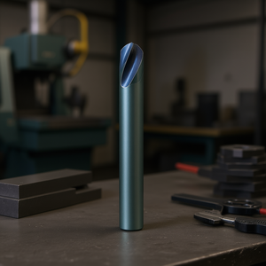 Fresa de carburo sólido de 4 filos con recubrimiento Nano TiAlN para biselado de 120 grados en aplicaciones de contorneado - Product Image 3