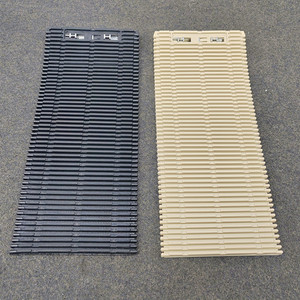 Boîte d'accoudoir Volkswagen avec cache-rouleau beige/noir en plastique, porte-gobelet central, compatible 09-2016 - Product Image 1