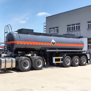 Semirremolque MZC9404GFW para transporte de mercancías corrosivas cúbicas de ácido sulfúrico concentrado 18,3 para materiales peligrosos - Product Image 4