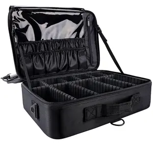 Potable Cute Makeup Organizer Bag For Cosmetics Toiletry Accessories With Divider Compartments Travel Case Cosmetic Bags