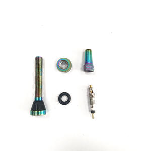 Tige de <span class=keywords><strong>valve</strong></span> <span class=keywords><strong>Presta</strong></span> sans chambre à air 40/60/65/80/100 mm avec outil de retrait du noyau de <span class=keywords><strong>valve</strong></span> et bouchons de <span class=keywords><strong>valve</strong></span> compatibles avec la plupart des jantes de vélo sans chambre à air - Product Image 3