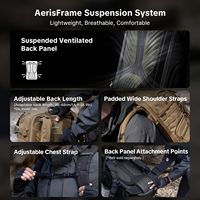 35L Taktischer Leder-Kamerarucksack mit Reißverschluss, Wasserdicht, für DSLR/SLR/Spiegellose Kameras, 15,6-Zoll-Laptophülle, Stativfach